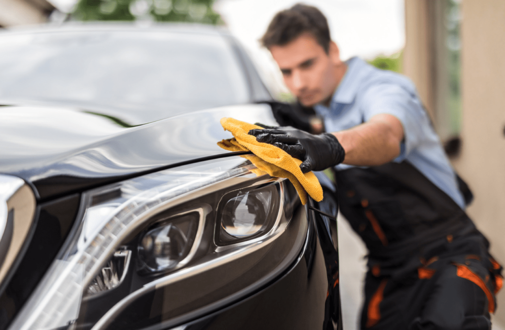 keeping the car clean