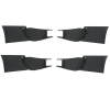Honda Civic Interior Door Handle Bowl Trim Carbon Fiber 2022-2023 thumbnail 2