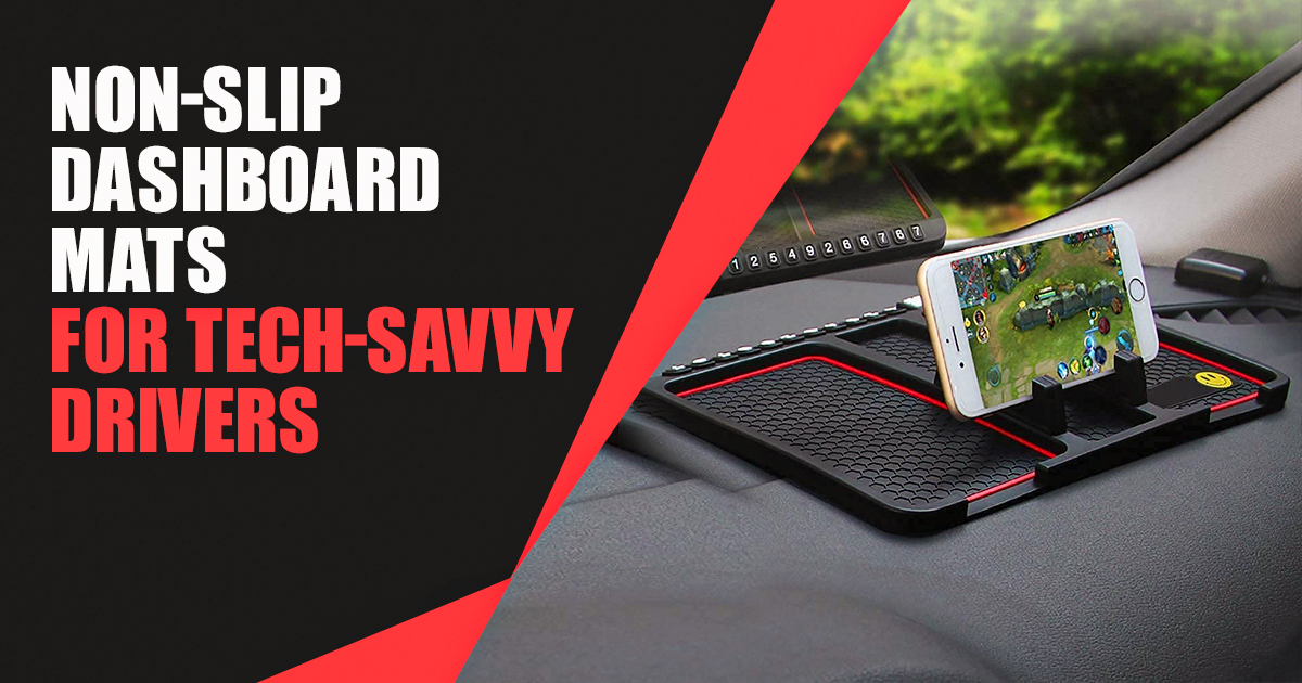 Non-Slip Dashboard Mats for Tech-Savvy Drivers