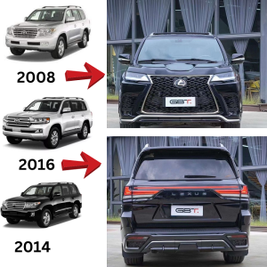 Toyota Land Cruiser 2008-2016 Upgrade To Lexus LX600 2023