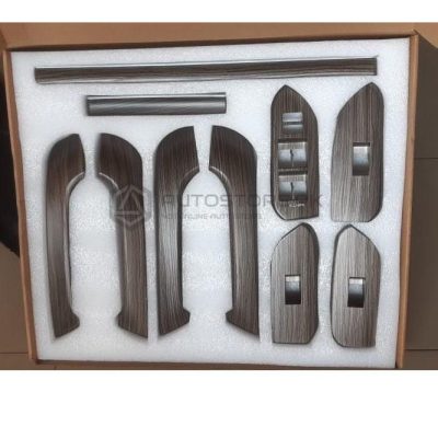 Toyota Prado Dark Wood Style Interior Trims 2009-2019