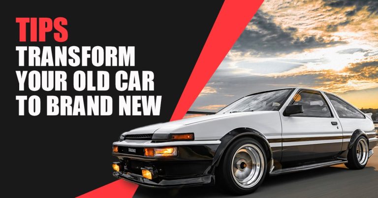 Revitalize Your Ride: Transform Your Old Car into a Brand New Marvel