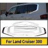 Toyota Land Cruiser FJ300 | LC300 Full Chrome Weather Strips 2022-2023 thumbnail 1