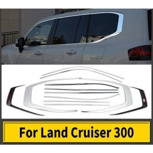 Toyota Land Cruiser FJ300 | LC300 Full Chrome Weather Strips 2022-2023