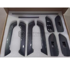 Toyota Prado Carbon Fiber Style Interior Trims 2009-2019