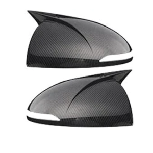 Hyundai Sonata Carbon Fiber Batman Style Side Mirror Covers 2021-2023