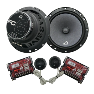 Massive FC6 - 6.5" 150 WATTS RMS COMPONENT KIT SPEAKERS