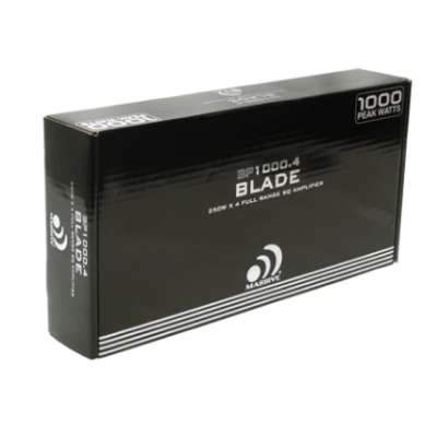 Massive BP1000.4 V2- 80 WATTS RMS X 4 @ 4 OHM