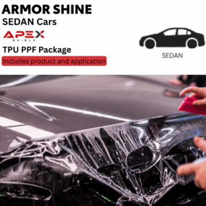 ApexShield Paint Protection Film (PPF) Armor Shine Package For Sedan Type-TPU