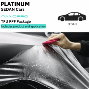NANOPRO Paint Protection Film (PPF) Platinum Package For Sedan Type-TPU