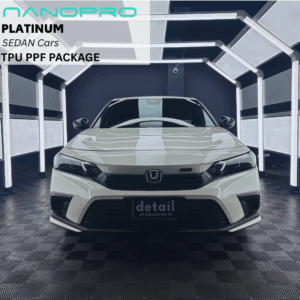 NANOPRO Paint Protection Film (PPF) Platinum Package For Sedan Type-TPU