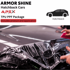 ApexShield Paint Protection Film (PPF) Armor Shine Package For Hatchback Type-TPU