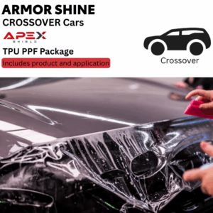 ApexShield Paint Protection Film (PPF) Armor Shine Package For Large Sedan/Crossover Type-TPU