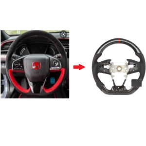 Carbon Fiber Steering For Honda Civic 2019-2021 Type R USA Version