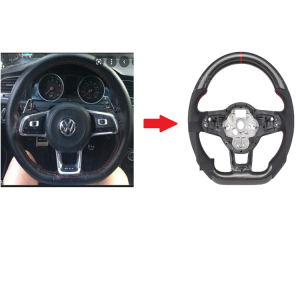 Carbon Fiber Steering For VW MK7 2015-2020
