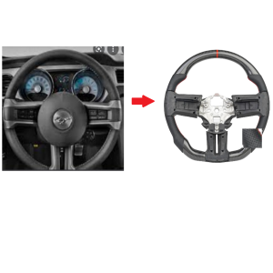 Carbon Fiber Steering For Mustang 2012-2014