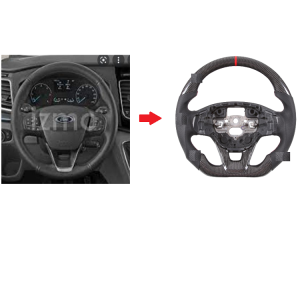 Carbon Fiber Steering For Ford Transit Custom Tourneo 2021-2022