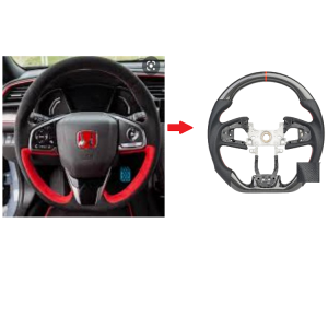 Carbon Fiber Steering For Honda Civic 2016-2021 Chinese Version
