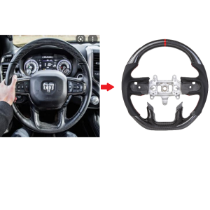Carbon Fiber Steering For Dodge RAM 2019+