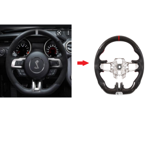 Carbon Fiber Steering For Mustang 2015-2017