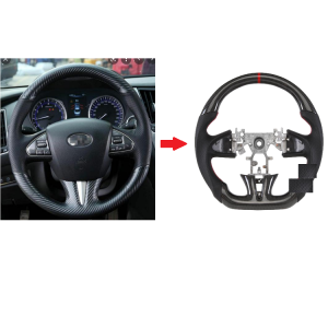 Carbon Fiber Steering For Infinit Q50 2014-2017