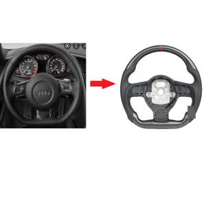 Carbon Fiber Steering For Audi R8 TTS RS3 2008-2010