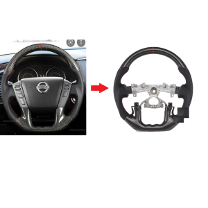 Carbon Fiber Steering For Nissan Y62 2019-2022