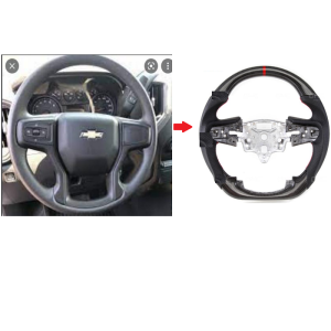 Carbon Fiber Steering For Chevrolet Silverado | Trailblazer 2019-2021