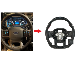 Carbon Fiber Steering For Ford F150 2021-2023