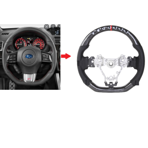 Carbon Fiber Steering For Subaru STI | WRX 2015+