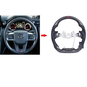 Carbon Fiber Steering For Toyota Land Cruiser LC300
