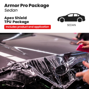 Paint Protection Film (PPF) Armor Pro Package For Sedan Type-TPU