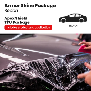 Paint Protection Film (PPF) Armor Shine Package For Sedan Type-TPU