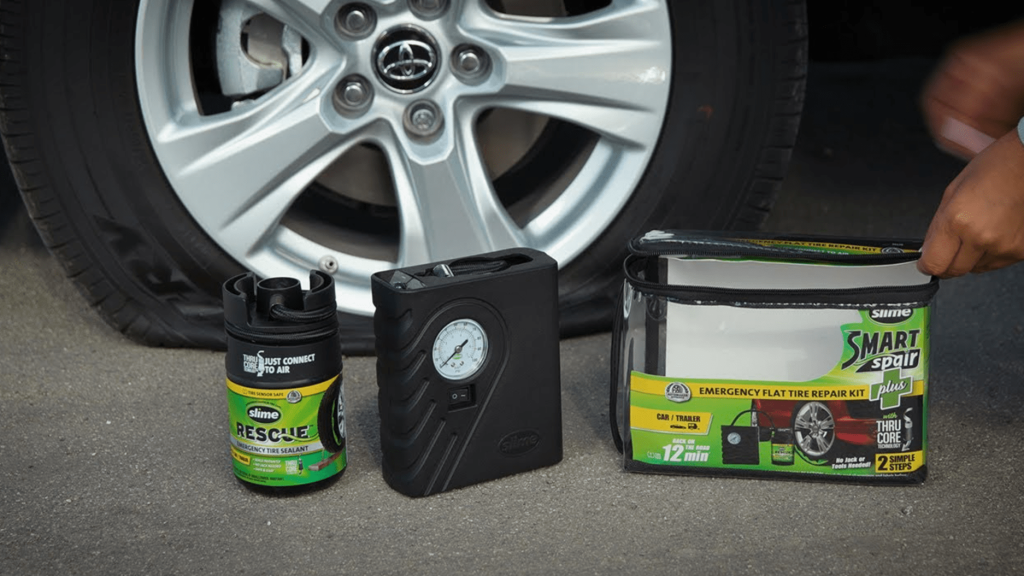 car emergency flat tire repair for safety