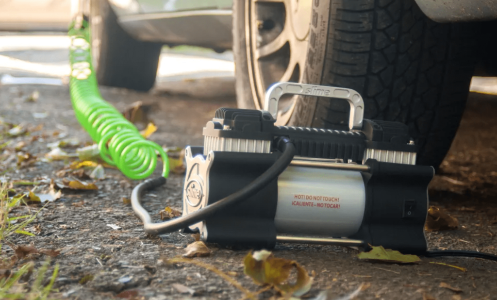 car tire inflator for safety