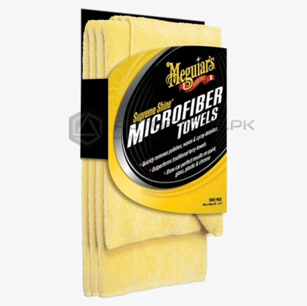 Meguiar's Supreme Shine Microfiber Towels (Pack of 3)