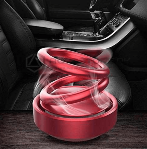 Spiral Double Ring Rotating Air Freshener For Dashboard Spiral Double Ring Rotating Air Freshener For Dashboard