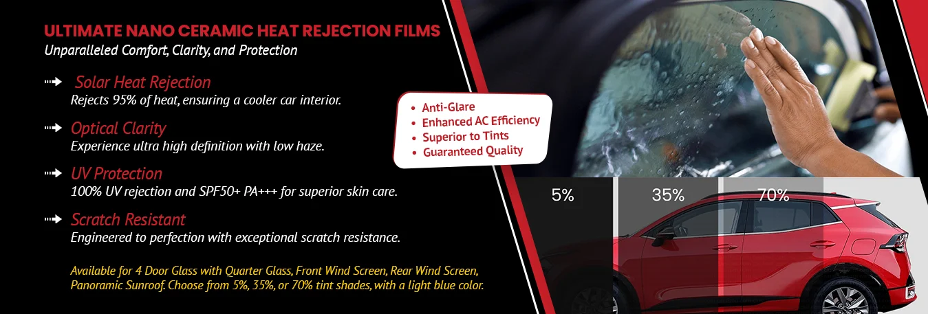 Ultimate Nano Ceramic Heat Rejection Films