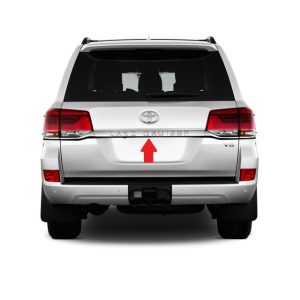 Toyota Land Cruiser FJ200 Chrome Trunk Lid Cover | Garnish 2015-2020
