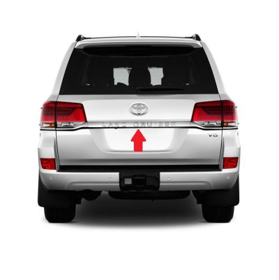 Toyota Land Cruiser FJ200 Chrome Trunk Lid Cover | Garnish 2015-2020