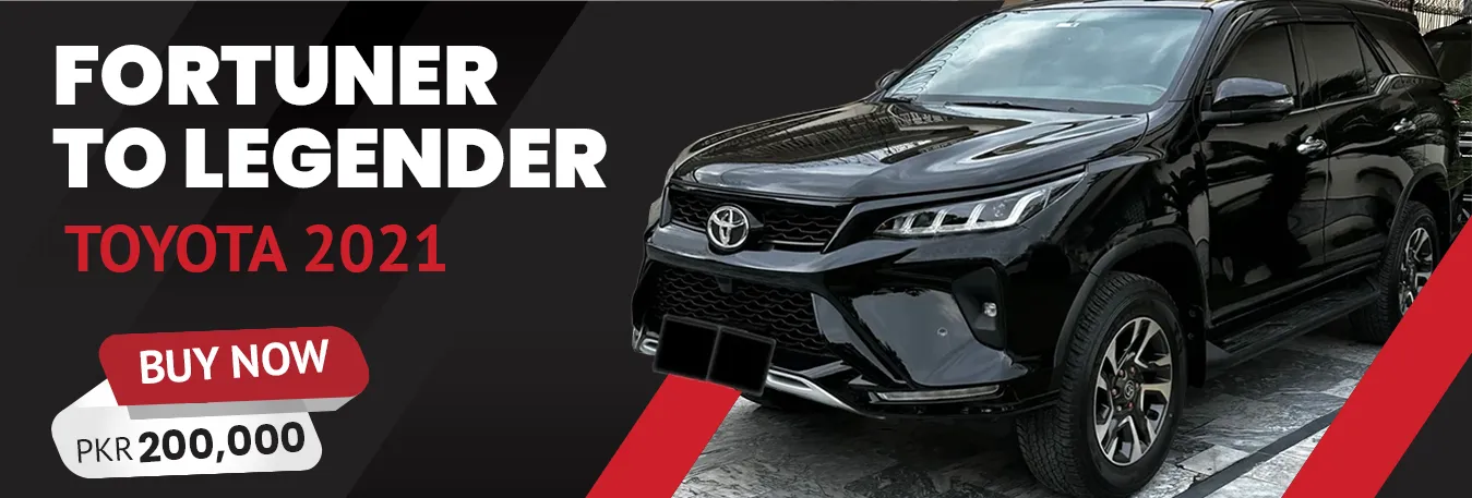 Toyota Fortuner 2017 to Legender 2023 Upgrade