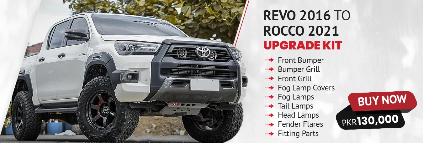 Toyota Hilux Revo to Rocco Facelift Body Kit 2021-2023