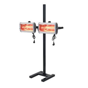Paint Curing Lamp 2400WE Infrared Heater for Car Paint