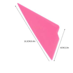Triangular Edge Catcher Pink 16.3*6cm