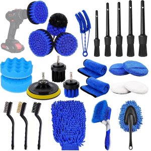 Car Cleaning Brush Kit 26pcs