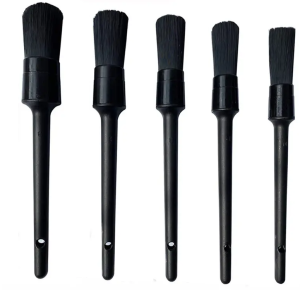 Black Detailing Brush 5Pcs