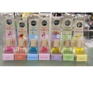 Aroma Car Air Freshener Crystal Wood