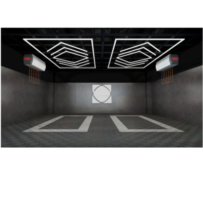 Car Detailing | Workshop LED Rectangular & Arrow Style Lighting