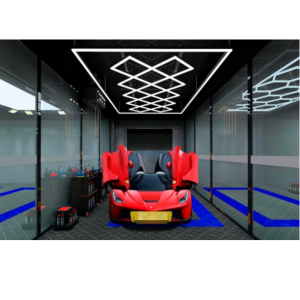 Car Detailing | Workshop LED Hexagon Lighting V12