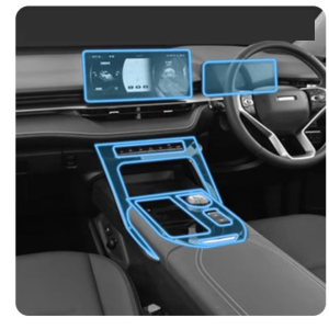 Haval H6 Interior Premium Paint Film TPU Sheets 2021-2023